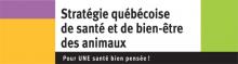 Stratégie québécoise de santé et de bien-être des animaux